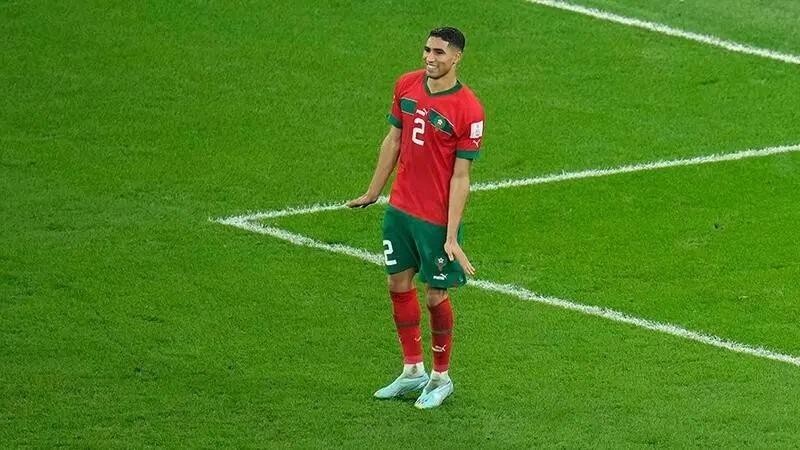 اللاعب المغربي حكيمي يعلق على إنجاز "أسود الأطلس" في مونديال قطر 2022