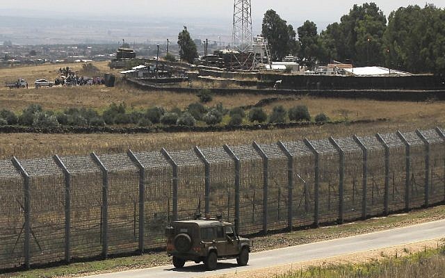 حدث في الجولان يُسفر عن إصابة شخص على الحدود مع سوريا
