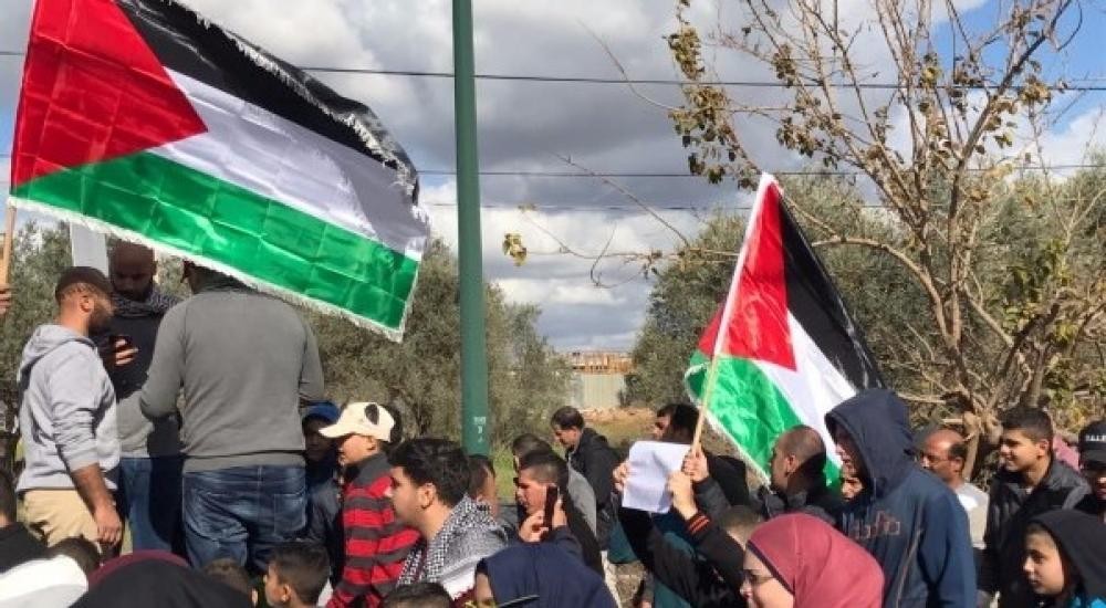 دعوات للتظاهر نصرةً للمسجد في الأقصى في قلنسوة