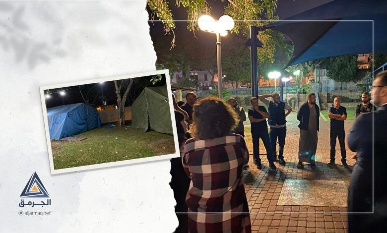 كيف أصبح حال عائلات مخيم الصمود في يافا بعد المطر؟