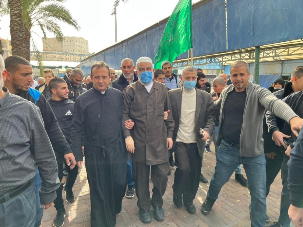 قيادات في أراضي الـ48 يحتفون بالإفراج عن الشيخ رائد صلاح