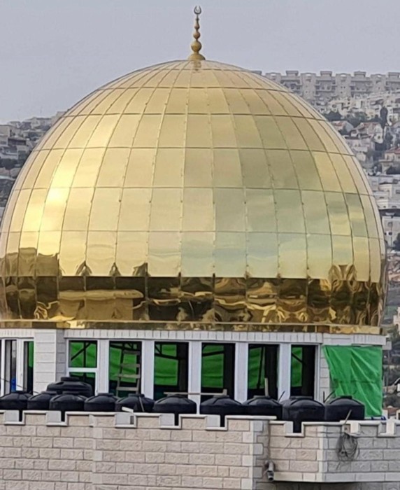 تهديد إسرائيلي بهدم قبة مسجد ببيت صفافا والأهالي يتعهدون بحمايته