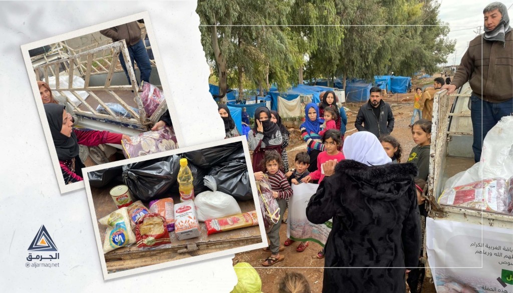 "خيرك دفا".. حملة انطلقت من باقة الغربية إلى مخيمات اللاجئين السوريين