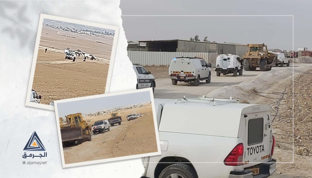 مواجهات في النقب بعد التصدي لعمليات تجريف أراضي منطقة النقع مسلوبة الاعتراف