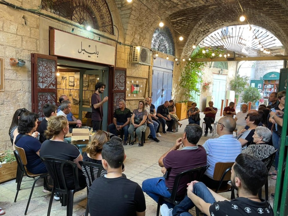 "البسطة" مشروع لدعم المصالح الفلسطينية في الناصرة وإحياء سوق البلدة القديمة