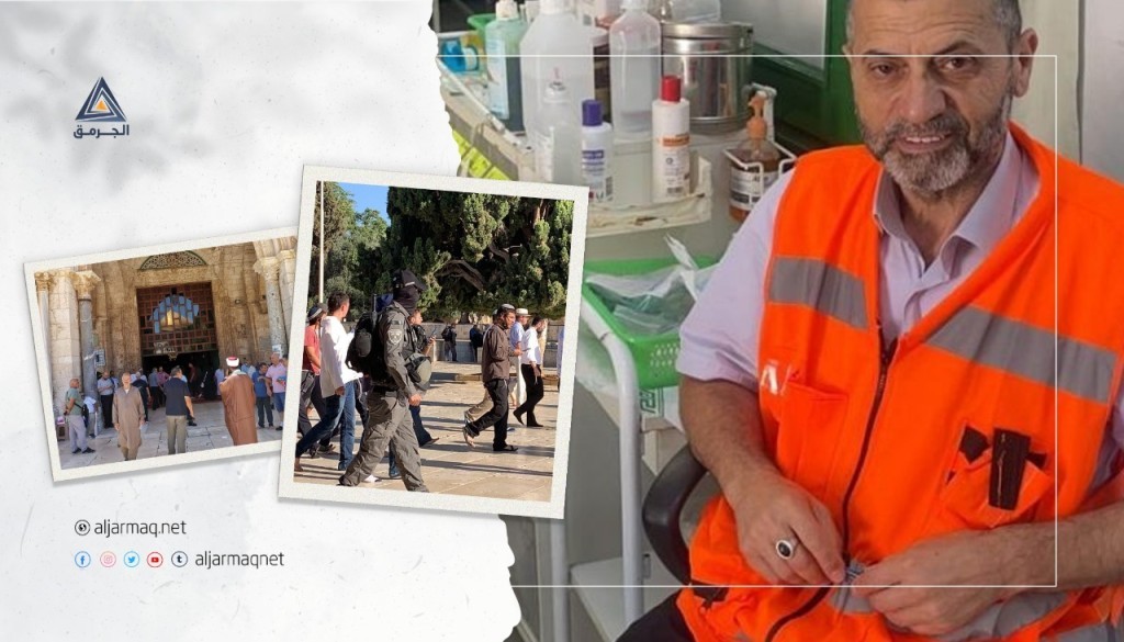 سليمان اغبارية.. طبيبٌ وقيادي يُرابط بمهنته في المسجد الاقصى
