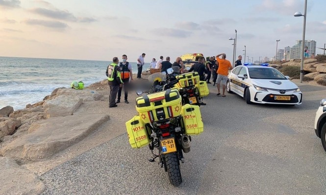 مصرع شاب من حورة بحادثة غرق في شاطئ يافا