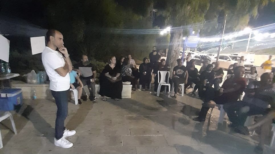 خيمة اعتصام في عكا لدعم المعتقلين وتحضيرات للمزيد من الفعاليات