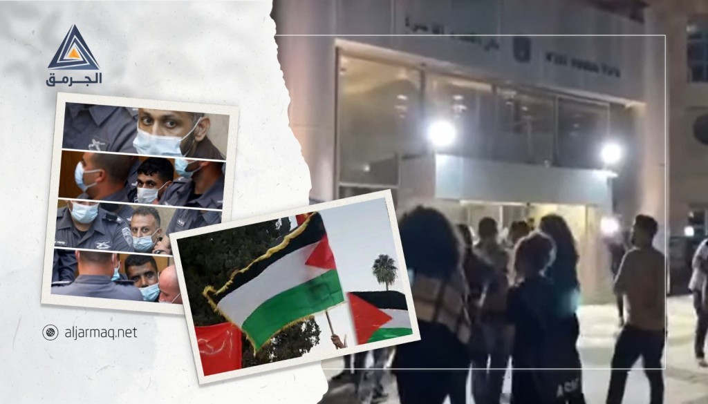 هتافات ثورية أمام محكمة الأسرى الأربعة في الناصرة