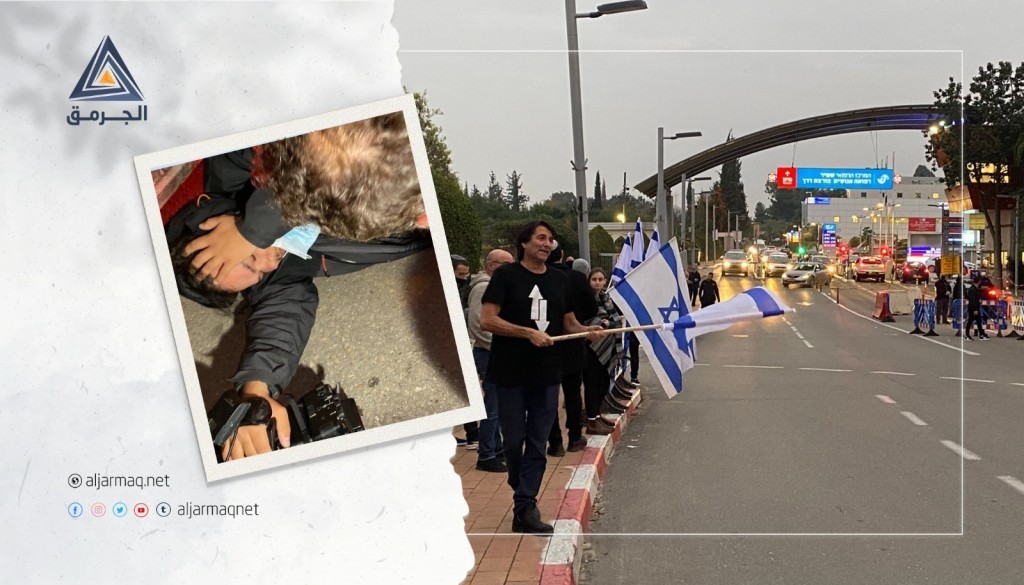 عشرات المستوطنين يحتجون على انتصار أبو هواش ويعتدون على مراسل قناة الأناضول