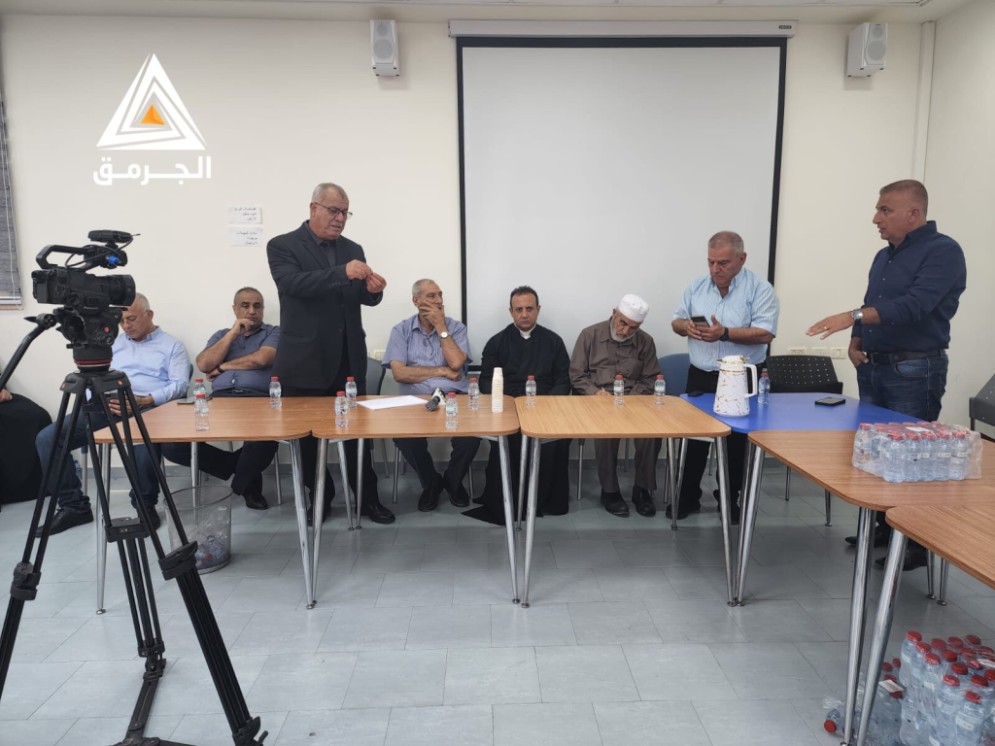 لجان الإصلاح بأراضي48 تعقد اجتماعًا طارئًا عقب جرائم العنف في جديدة المكر