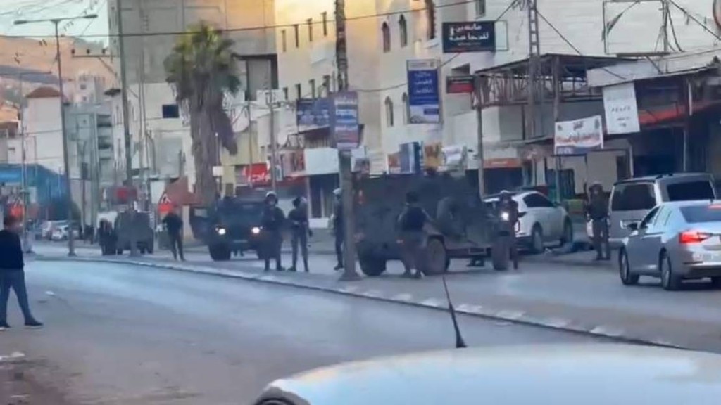 استشهاد شاب فلسطيني برصاص قوات الاحتلال في حوارة جنوب نابلس