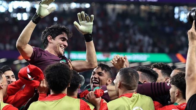 المغرب إلى الدور النصف نهائي في كأس العالم