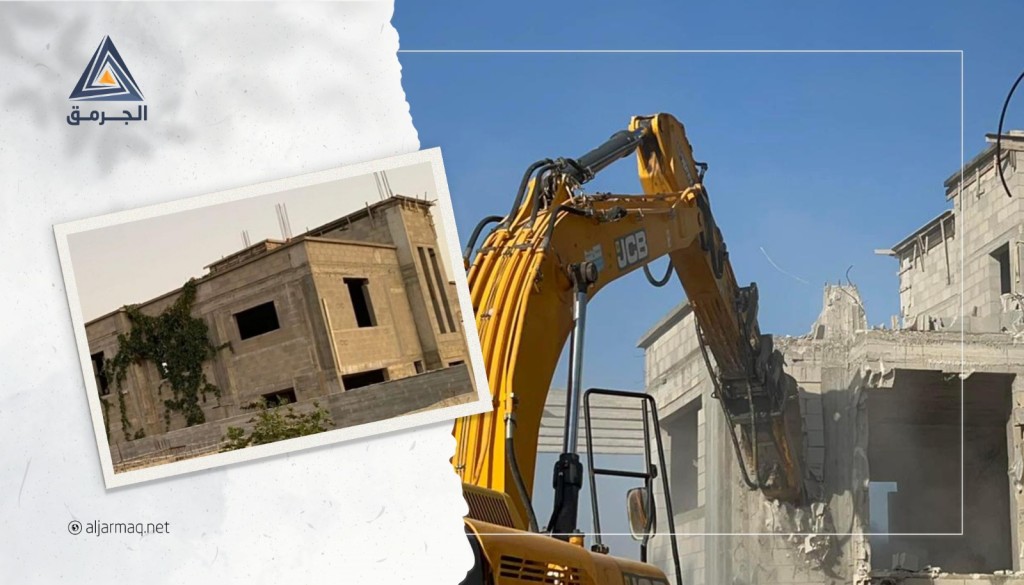 ضياء جابر من الطيبة يهدم منزله ذاتيًا تفاديًا لدفع غرامات مالية باهظة