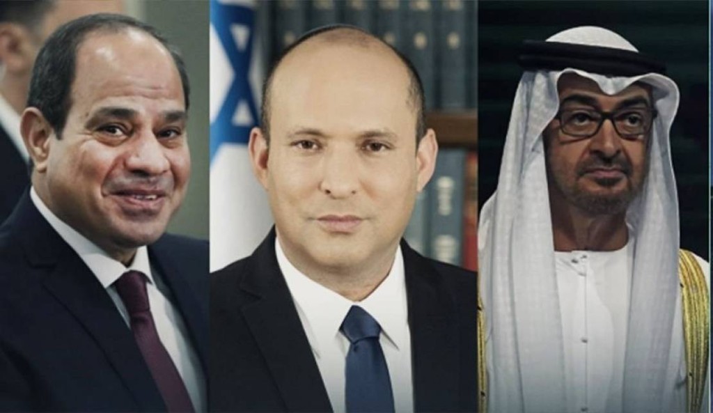 هآرتس تكشف تفاصيل القضايا التي سيناقشها بينيت مع السيسي وبن زايد