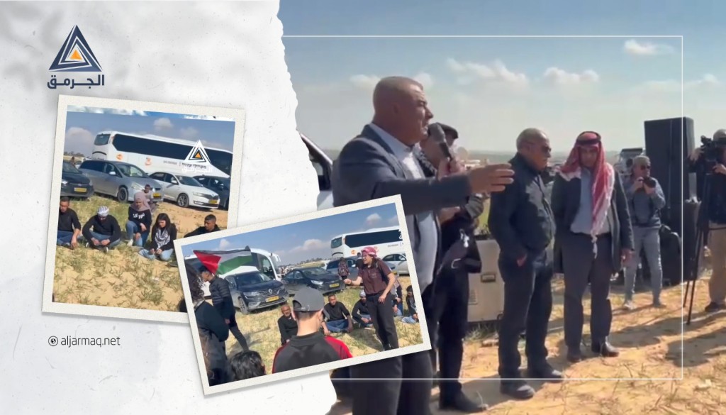 بالفيديو.. فلسطينيون ينسحبون من تظاهرة سعوة الأطرش بالنقب بسبب تصريحات رئيس لجنة المتابعة
