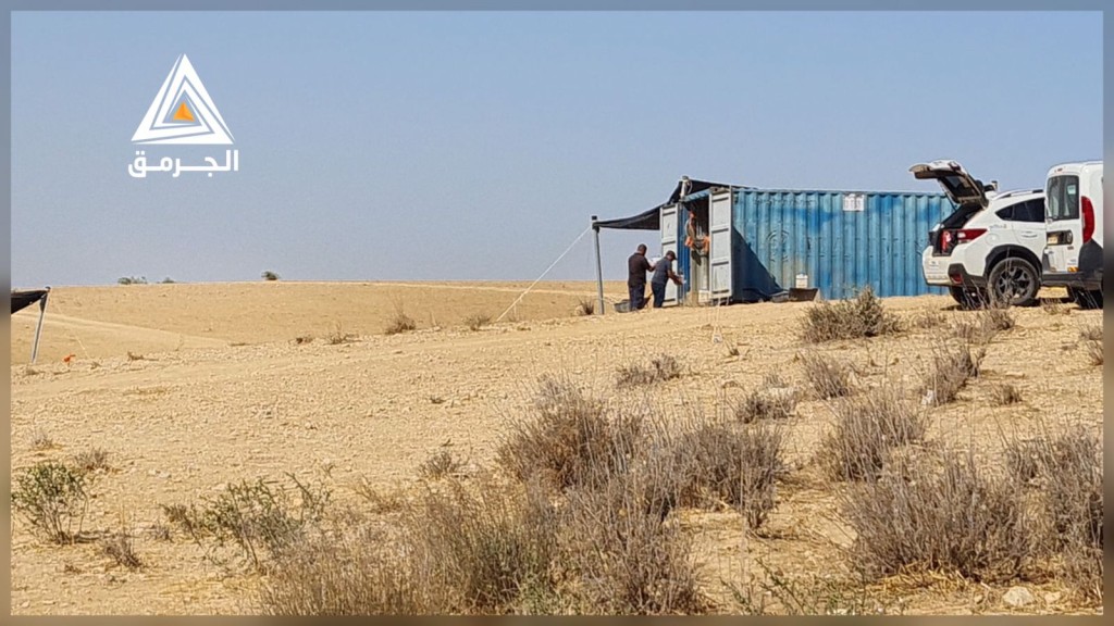 أم الحيران| التصدي لسلطة الآثار والبناء الإسرائيلية خلال تحضيرها البنية التحتية لإقامة مستوطنة "حيران"