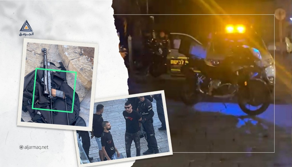 انتشار لعناصر الشرطة الإسرائيلية والخيالة في يافا بعد الاشتباه بفلسطيني