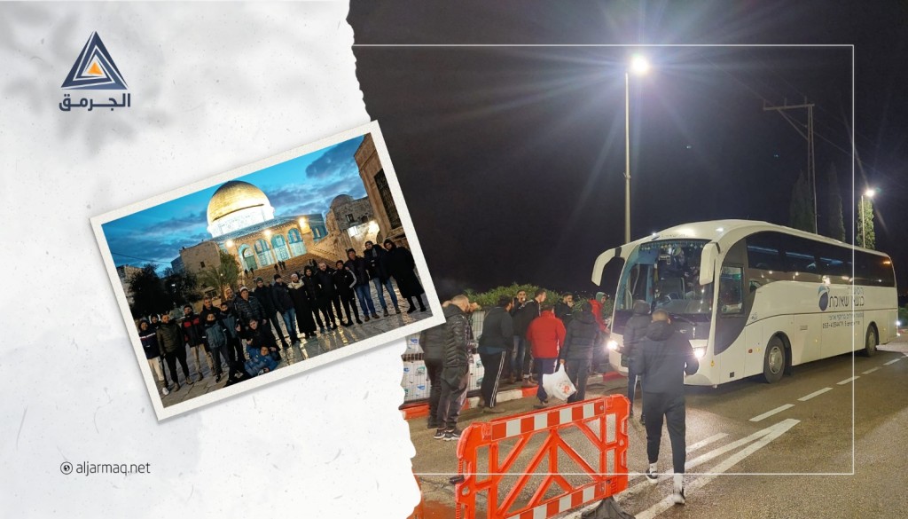عشرات الفلسطينيين يتوجهون من عكا إلى الأقصى لإعماره بالمصلين