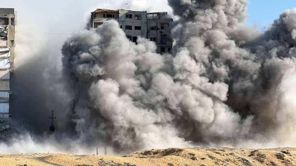 سقوط صواريخ في مستوطنة المطلة عند الحدود مع لبنان