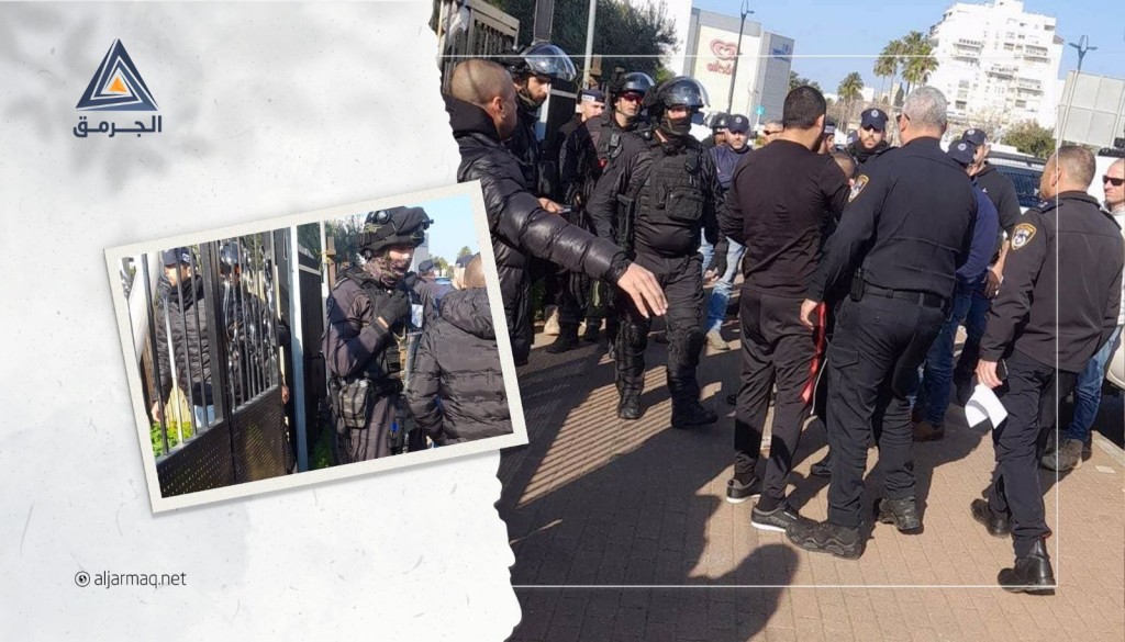 الآليات الإسرائيلية تهدم منازل عائلة أبو عيش في عكا