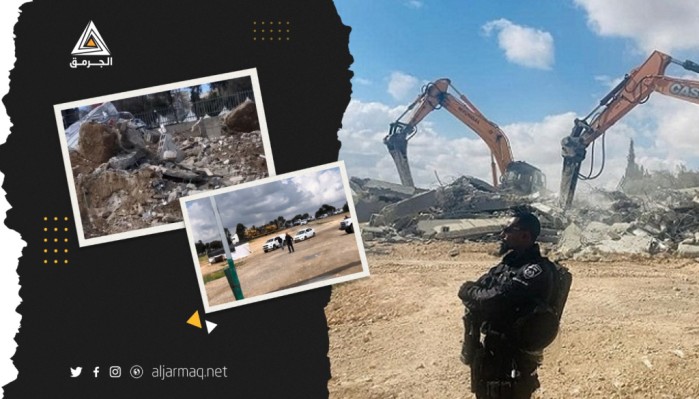 5 عمليات هدم نفذتها القوات الإسرائيلية بحق منشآت فلسطينية في الـ48 خلال آذار/مارس 2023