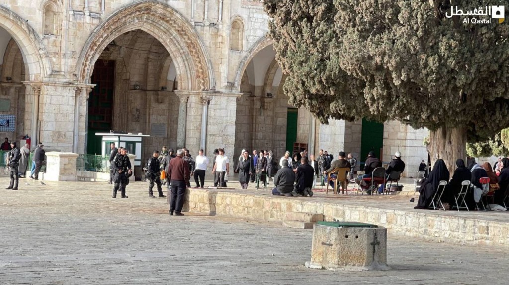 اقتحامات جماعية للمسجد الأقصى المبارك في أول أيام "الفصح اليهودي"