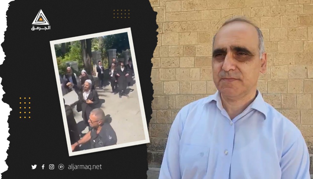 أبو نصار مستشار رؤساء الكنائس الكاثوليكية يوضح للجرمق تفاصيل اعتداء إسرائيليين على كنيسة مار إلياس