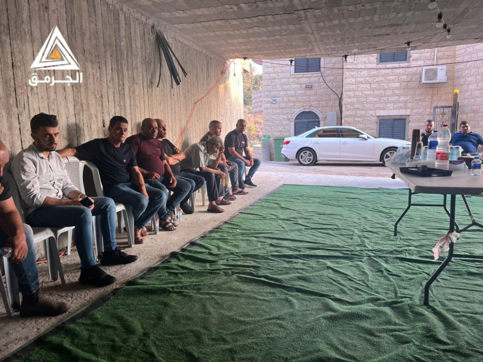 إقامة خيمة اعتصام في عرابة البطوف ضد قرار هدم أحد المنازل