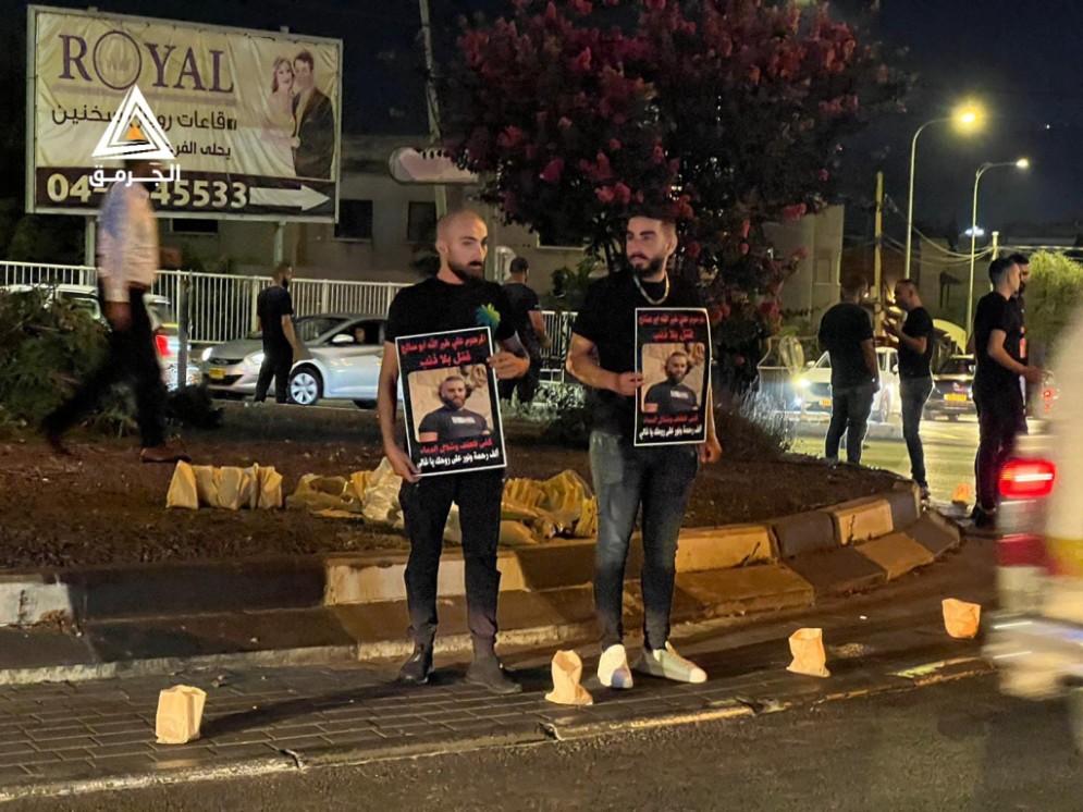 عائلة القتيل أبو صالح للجرمق: "ستستمر وقفاتنا حتى تصل صرختنا"
