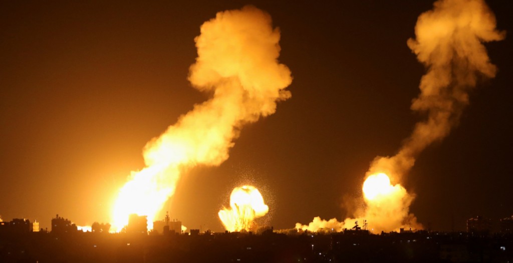 جيش الاحتلال يقصف موقعًا عسكريًا في غزة