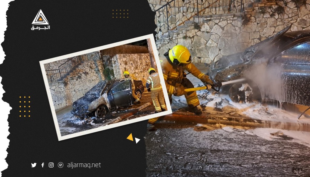 اندلاع حرائق بمركبات خاصة بعدة أحياء في حيفا