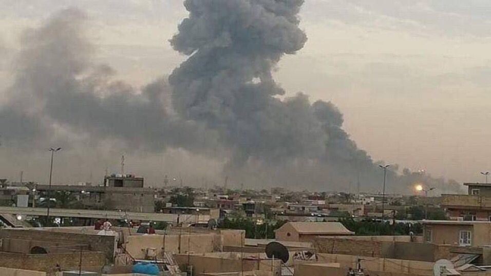 اغتيال اثنين من الحشد الشعبي بقصف مسيّرة قرب وزارة الداخلية في بغداد