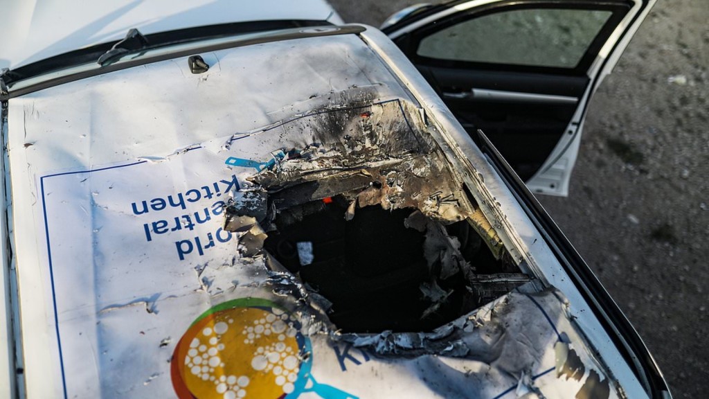 ردود فعل عالمية غاضبة بعد مقتل فريق إغاثة أجنبي بغارة إسرائيلية في قطاع غزة