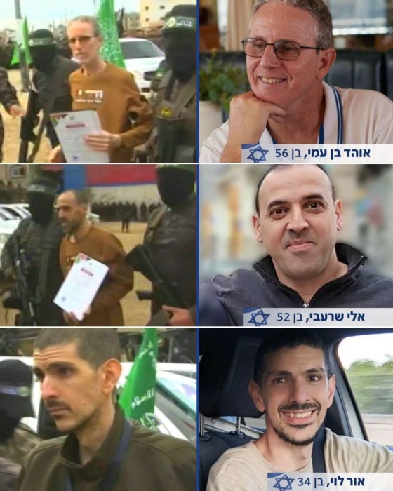 هكذا علق إسرائيليون ووسائل إعلام إسرائيلية على مشاهد الدفعة الـ 5 من المحتجزين